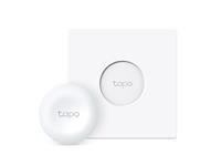 TP-LINK Tapo Smart Remote Dimmer Switch 868MHZ, 1xCR2032 Battery Included, Tapo H100 HUB Is Required, Mounting Options: Freestanding~Wall Mount, Operating Temp:0 ºC~ 40ºC (32°F–104°F), Plate Size: 86x86x23.7mm [TP-LINK TAPO S200D]