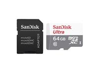 Micro SD Card 64GB + Adaptor Class 10 10MB/s SDXC [MICRO SD CARD 64GB+ADPT SANDISK]