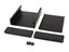Enclosure Alluminium Extruded 120X103X53 with Black Plastic Ends [1455L1202BK]