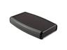 ABS Enclosure 147 x 89 x 25mm Soft Sided Watertight IP65 Black Top Grey Sides [1553WDBK]