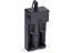 18650 Charger 3.7V Lithium Battery Charger EU Plug (Battery Not Included) [BDD LITH CHARGER-2X LC18650 AC]