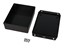 ABS Enclosure 122X94X30MM Flanged Lid Black [1591XXGSFLBK]