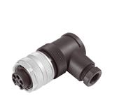 Circular Connector 7/8" Cable Female Right Angled. 5 Pole Screw Termination PG7 Cable Entry IP67 [99-2444-52-05]