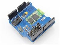 Bluetooth Shield used with Arduino for transparent wireless serial communication and could be set to Master or Slave by user [AZL BLUETOOTH SHIELD MAST/SLAVE]