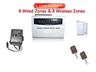 16 Protection Zone - 8 Wired & 8 Wireless Security Alarm System [SA-Q16 KIT 16 ZONE]
