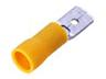 Insulated Disconnect Lug • Male • 6.4mm Stud • for Wire Range : 2.5 to 6.0 mm² • Yellow [LT40063]