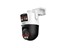 Dahua Outdoor Network Wi-Fi Dual-Lens Pan & Tilt Camera 5+5MP, Camera:2.8mm Lens 30m IR, Vehicle/Human & Motion Detection, H2.65, DWDR, Built-in MIC & Speaker, PT:6mm Lens 50m IR, Pan: 0° ~352°, Tilt:0°~90°, RJ45 (10/100 Base-T), 12VDC, IP66 [DHA P5D-5F-PV]