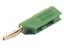 4mm Stackable Screwed Banana Plug • Green [VSB20 GREEN]