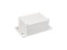 Plastic Waterproof ABS Enclosure, 165g, Rated IP65, Size : 115x88x55 mm, 3mm Body Thickness, Impact Strength Rating IK07, Box Body and Cover Fixed with 4X Stainless Screws, Silicone Rubber Seal, Internal Lug for Circuit Board or DIN Rail Track. [XY-ENC WPP14-01 MSF]