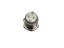 Vandal Resistant Push Button Switch 12mm Momentary. Raised Button. Blue Ring LED 12V - 1n/o 2A-36VDC -IP65-Stainless Steel (Anti Vandal) [AVP12R-M1SCB12]