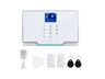 Wireless Smart Home Colour LCD, Alarm Kit, GSM 3G/4G, and WIFI, 100 Zones. TUYA Smart APP, Includes: Alarm Panel X 1 + PIR Detector X1 + Remote Tag X2 + Door Magnetic X1 + 2 RFID + USB A/Micro USB X 1, Works with Amazon Alexa, Google Assistant & Most TUYA [CST-G20 GSM+WIFI+RFID ALARM KIT]
