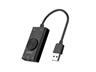 USB2.0 TO 3.5mm Dual Headphone External Sound Card with Volume Control, FREQ:15Hz-25KHz , Windows-MAC-OS Linux, SNR: >=80dB [ORICO SC2-BK-BP]