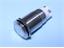 Ø19mm Vandal Resistant Push Button Switch Latching, Flat Button 1n/o - 1n/c 5A-250VAC -IP67- Stainless Steel - Screw Termination. [AVP19FW-L3S]