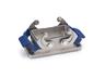 Bulkhead Housing Metal with 2 Locking Levers Top Entry For "10B" Series. IP67 [W10B-BK-2L/SC]