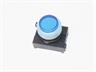 Push Button Actuator Switch Illuminated Latching • Blue Raised Lens • Blue 30mm Bezel [P302LBB]