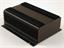 160x110x60,8mm Extruded Heat Dissipating Black Anodized Aluminium Enclosure with Metal End Plates [1455NHD1601BK]