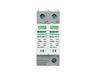 ZJBENY PV 2 Pole Surge Protector 600VDC, DIN Rail , Max Discharge Current 40KA, Type II, IP20 [BUD-40/2]