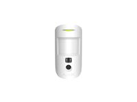 Wireless Indoor Pet Immune Motion Detector Photos By Alarm & On Demand , UPTO 20KG WITH PHOTO CAMERA 640×480 , Operates only with HUB2 (2G/4G) or HUB2 PLUS & HUB Hybrid (2G/4G) Panels, Recommended Installion Height:2.4m , H:88.5°/V:80°, Upto 12M DET [AJAX MOTION CAM PHOD]