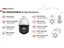Hikvision AcuSense Network IR Speed Dome PTZ 2MP, 4.8~120mm, 100m IR, 1/2.8" CMOS, Max Res:1920×1080, 25×Optical Zoom, 16×Digital Zoom, 2xBuilt-in Microphone, 1xRJ45 10M/100M, Powered-by-DarkFighter, ONVIF, WDR120dB, 12VDC Max 18W/POE, IP67 [HKV DS-2DE4225IWG1-E]