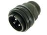 Circular Con MIL-DTL-5015 Style Scw Lok Cable End Plug Optional Cabl Clamp 3 Pol #8 Cont. Male Soldr. 46A 900VAC/1,250VDC (MS3106A22-2P)(97-3106A-22-22P) [XY3106A-22-2P]