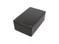 Polystyrene Enclosure 167X107X65 Black Water-Tight [1594EWBK]