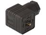 Valve Connector - Cube Female DIN43650-A - 2 Pole + Earth 16A 250VAC/VDC PG11 IP65 6 - 9mm OD Cable Entry BLACK (931957100) [GDM2011 BK]