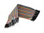 Jumper Male/Female 15cm in 40Way Colour Cable. [BMT RIBBON JUMPER 40W M/F 15CM]