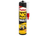 Pattex no More Nails 400G Cartridge Bonds with Wood, Aluminium, Stone, Plaster, Concrete and Polystyrene [PTX NO MORE NAILS 400G]