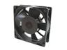 Hi Speed AC Fan • 240V • 120x120x38.5mm • Aluminium Painted Black • 2600 / 3000RPM [FANAC240120-38]