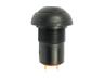 IP67 Non-Illuminated Latching Push Button Switch • Form : SPST-0-(1) • 17mm Round Black Bezel • Black Button • Solder-Lug [PBRL171ATLE0]