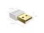 Mini USB To Bluetooth 5.0 Adapter - White [ORICO BTA-508-WH-BP]