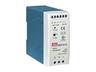 DIN Rail Plastic Case Slim Profile Switch Mode Power Supply Input: 85 ~ 264VAC/120 - 370VDC. Output 48VDC @ 1,25A - w/DC OK Feature (DIN Rail Plastic 48V 1,25A) [MDR-60-48]