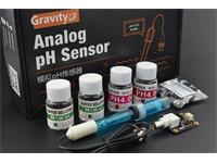 3.3-5V Arduino Compatible Analog pH Meter Kit for Water Testing. Measuring Range :0-14PH--Measuring Temperature: 0-60 °C==Accuracy: ± 0.1PH (25 °C) [DFR ANALOGUE PH METER KIT V2]