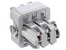 10A 48V Male Heavy Duty Power Connector with 6 Contacts and Copper Alloy contact material [10488100]