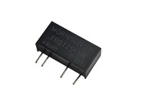 MORNSUN DC/DC Converter VI=5V VO=12V @ 83MA 1W SIL 5P [F0512S-1W]