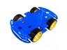 Magician 4WD 2 Tier Robot Car Chassis Kit with Speed Encoder [BMT 4WD 2 TIER CHASSIS KIT BLUE]