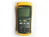 Digital Single Input Thermometer, Thermocouple Types : J,K,T,E,N,R,S , IR Data Port for Interface to PC, Dual Display with Backlight [FLUKE 53 II B]