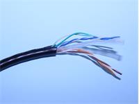 UTP CAT6E 4PR Solid Cable Blue CCA [CAB04PR UTP CAT6E SOLID BL]