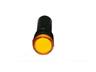 Indicator LED Lamp Yellow 12VAC/DC 2W Panel Cutout=16mm [L200EY-12]