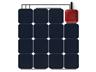 47W 12V 2A Flexible Photovoltaic Solar Panel with Built-in MPPT Charge Controller and 15 Monocrystalline Silicon Cells [6ES7223-1BH32-0XB0]