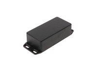 Diecast Aluminium Black Enclosure 100X50X24MM Flanged [1590GFLBK]