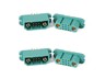VTOL MPX Battery Connector Pair 2 Pole 30A Plus 9 Signal Contacts 5A Max Rating [RC-VTOL 2+9 CONNECTOR PAIR]