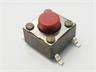 Tactile Switch • Form : 1A - SPST (NO)/4Termn • 50mA-12VDC • 260gf • SMD • Red • Case Size : 6x6 ,Height : 5.0,Lever : 1.5mm [DTSM62R]