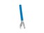 CAT6A Shielded Foil Twisted Pair High Speed Data Cable with Overall Braided Screen - Solid Bare Copper , Blue LSZH Outer Jacket 23AWG Conductors [CAB04PR-CAT6A SFTP-BL]