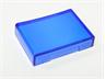 18x24mm Blue Rectangular Lense and Diffuser Kit IP65 for standard Switch [C1824BU-65]