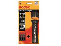 LED Flashlight FOCUS157 Ultra Bright 1000mW 60 Lumens 50m IP62 (Includes 3xAAA Batteries) [KDK LED FLASHLIGHT FOCUS157]
