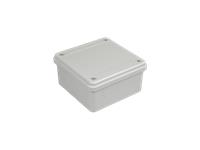Plastic Waterproof ABS Enclosure, 130g, Rated IP65, Size : 120x120x60 mm, 3mm Body Thickness, Impact Strength Rating IK07, Box Body and Cover Fixed with Plastic Screws, Silicone Foam Seal, Internal Lug for Circuit Board or Din Rail Track. [XY-ENC WPP2-02 PS]