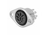 DIN Socket STD 5P 180DEG PNL [B51]