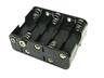 Battery Holder with Snap Terminal for 10 pcs of AA [UM3X10]