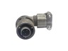 Circular Connector MIL-VG95234 Rev Bayonet Lock Cable End Plug 3 Pole #16 Solder Contacts Male 13A 500VAC/700VDC with Right Angled Cable Clamp [CA3108E-10SL-3PB]